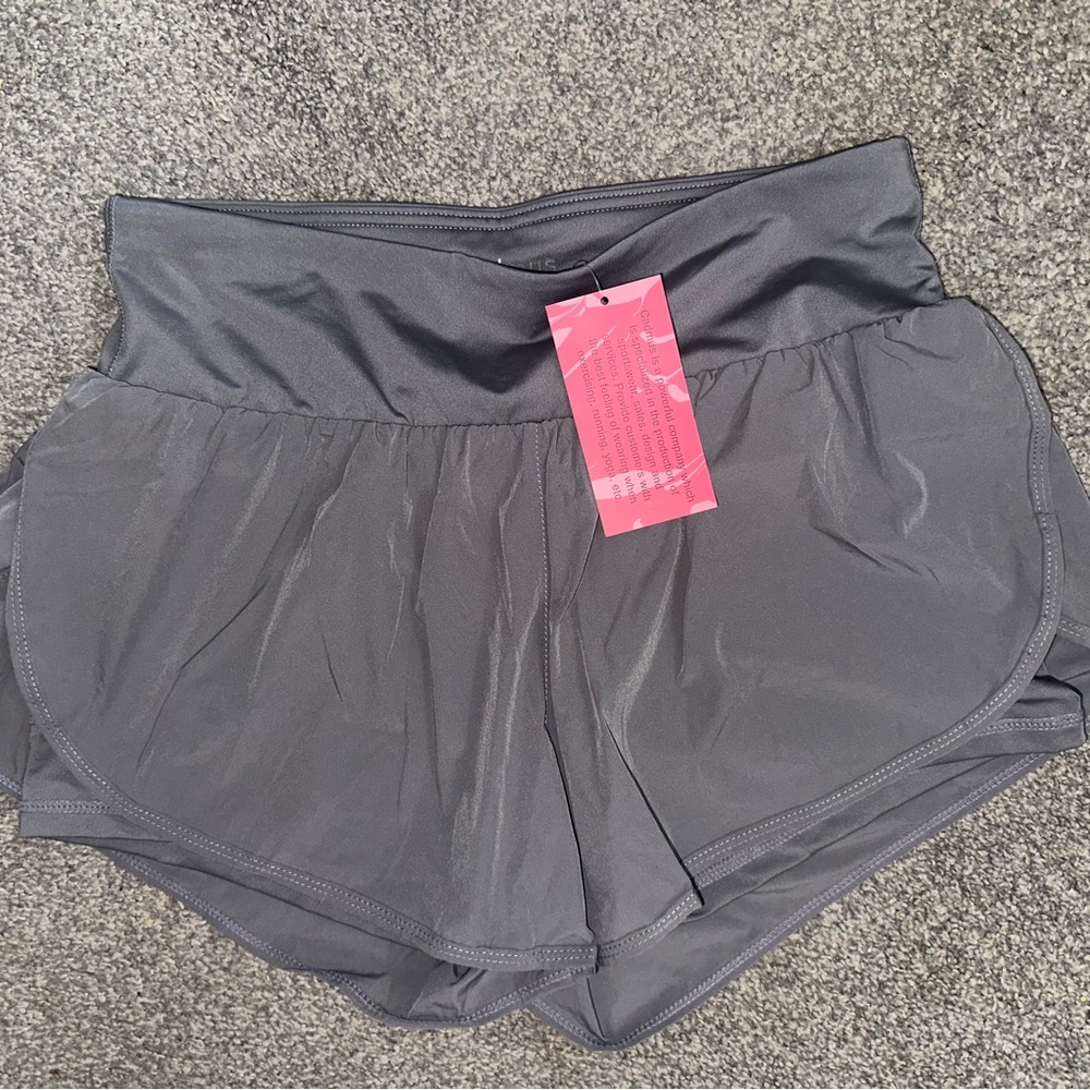 Women's Athletic Shorts in Gray